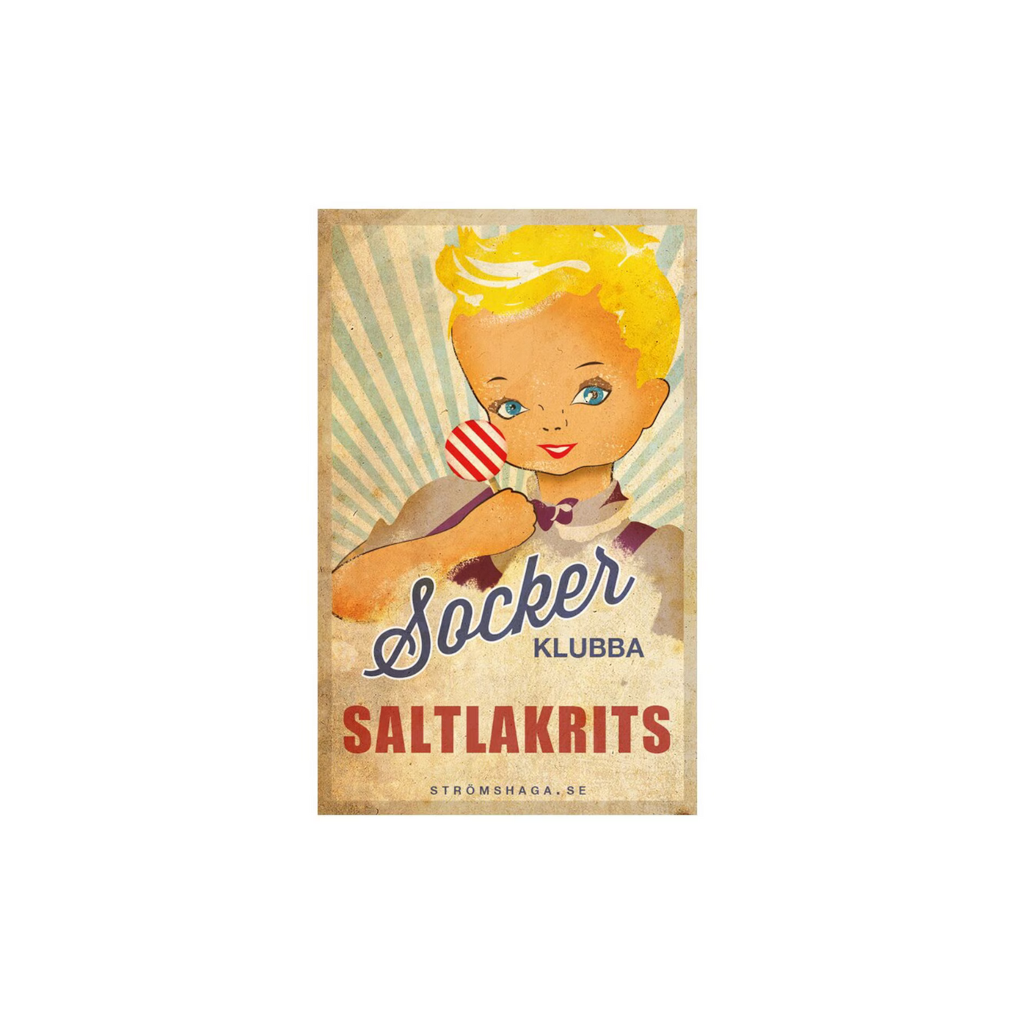 Sockerklubba Saltlakrits