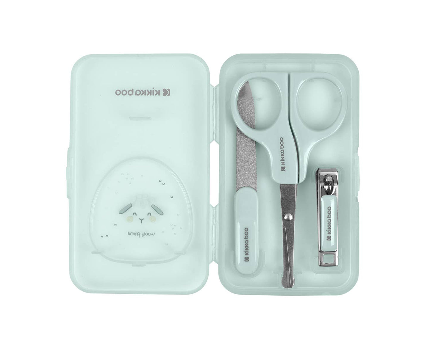 Manikyrset Sovande Blå