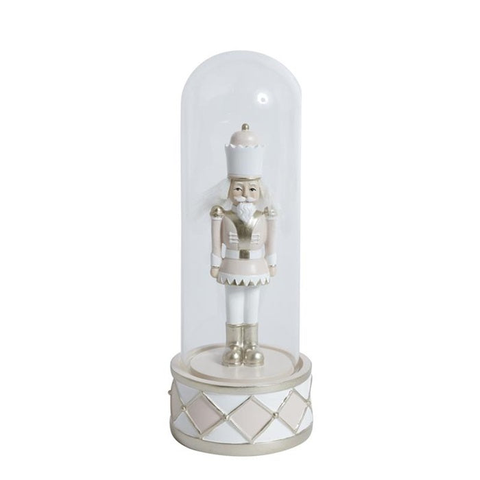 Nötknäppare i kupa rosa