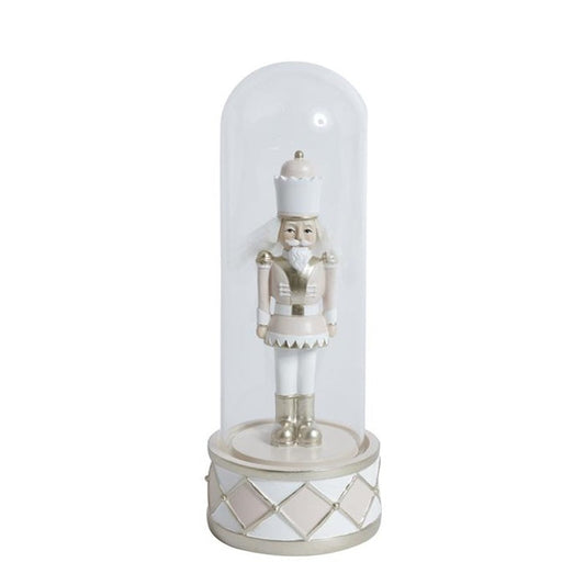 Nötknäppare i kupa rosa