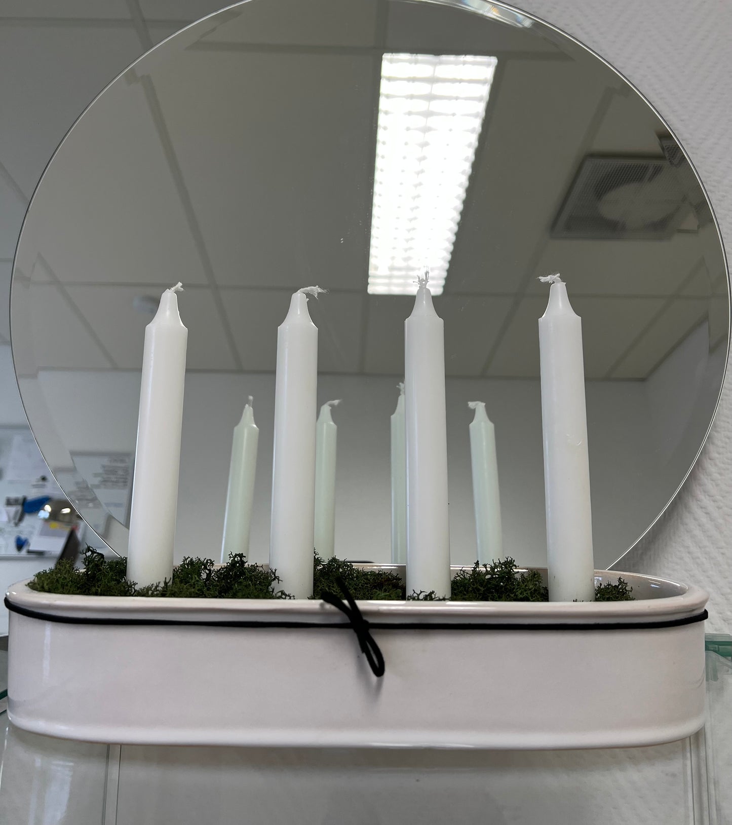 Adventsljusstake keramik Stjernsund