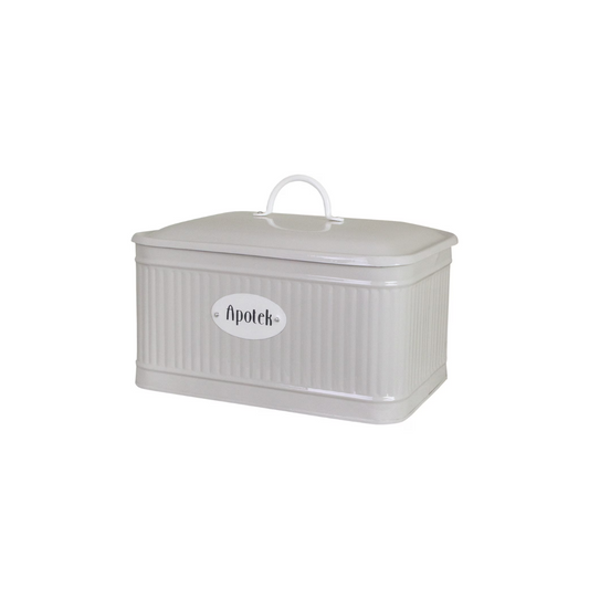 Plåtburk Hugo Apotek Beige
