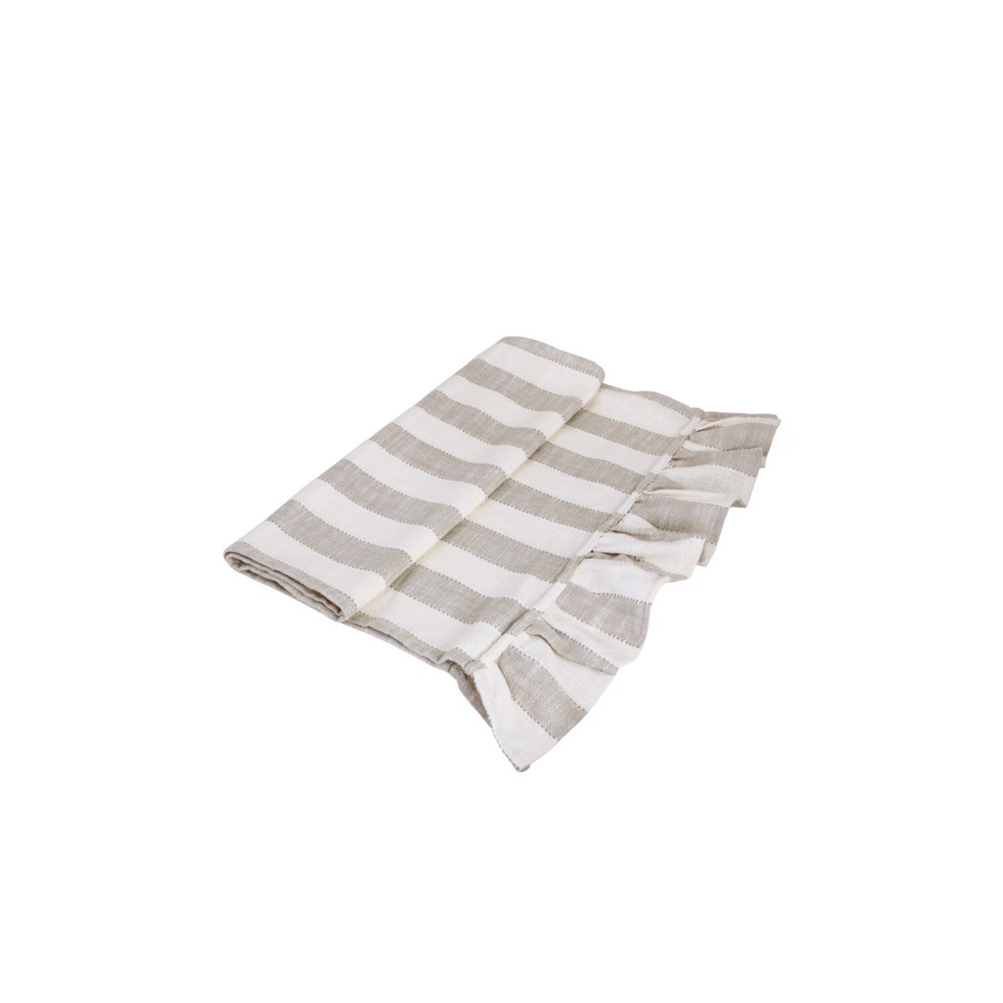 Löpare Ida Rand Beige/Vit