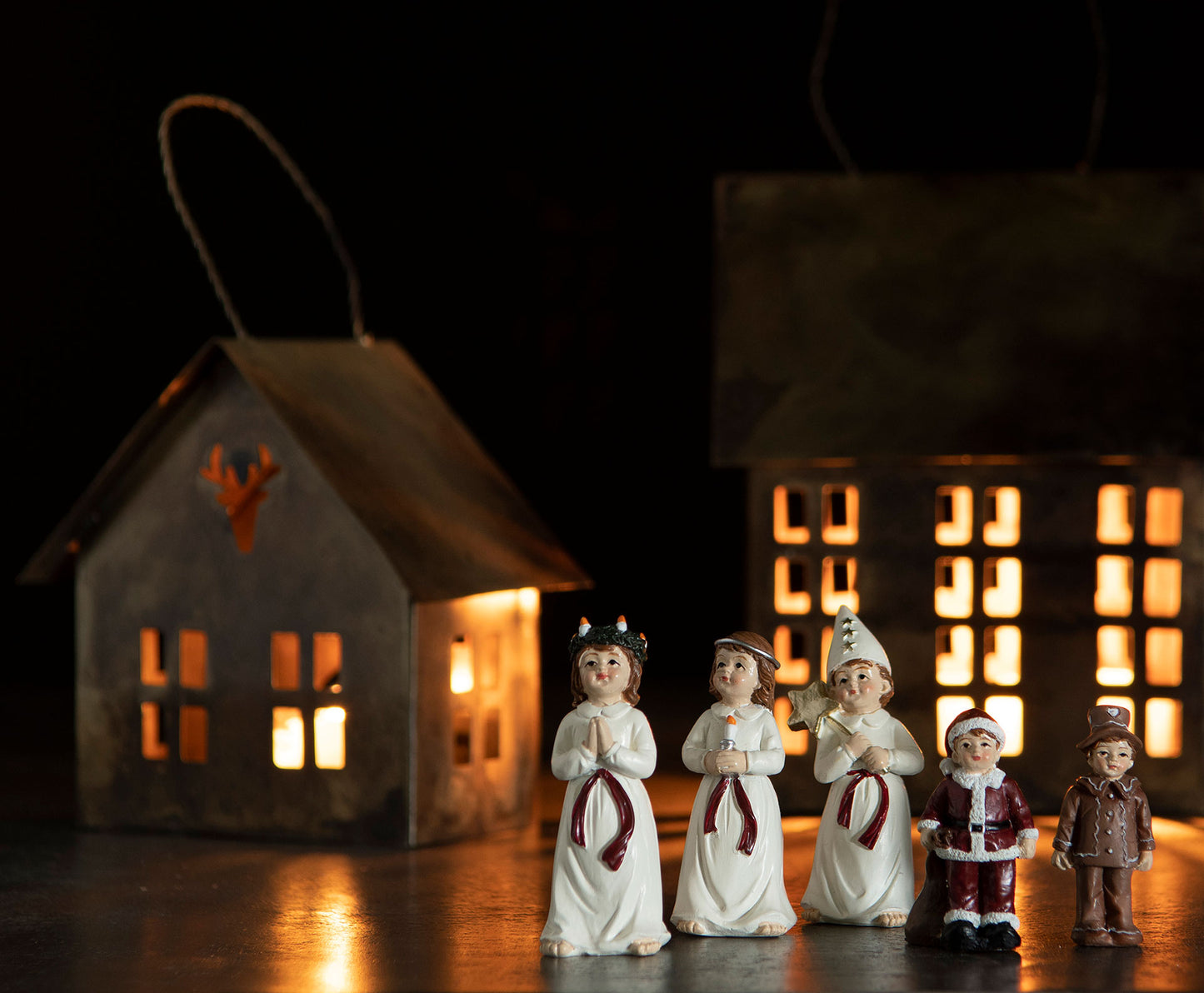 Luciatåg 5st mixset