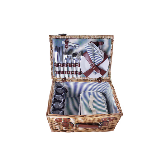 Picknickkorgset Vendela Stor Blå