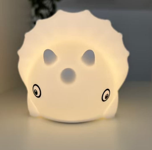 Nattlampa Triceratops