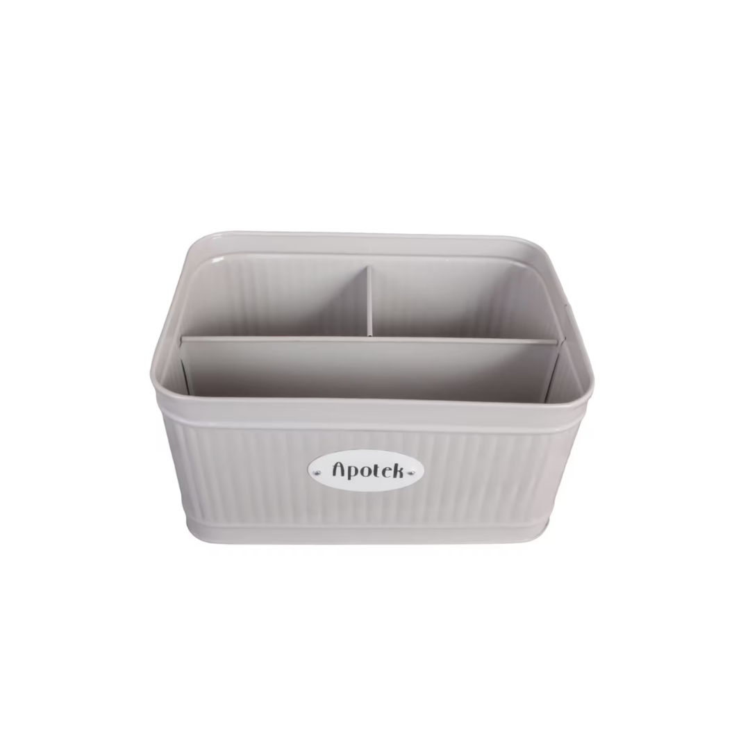 Plåtburk Hugo Apotek Beige