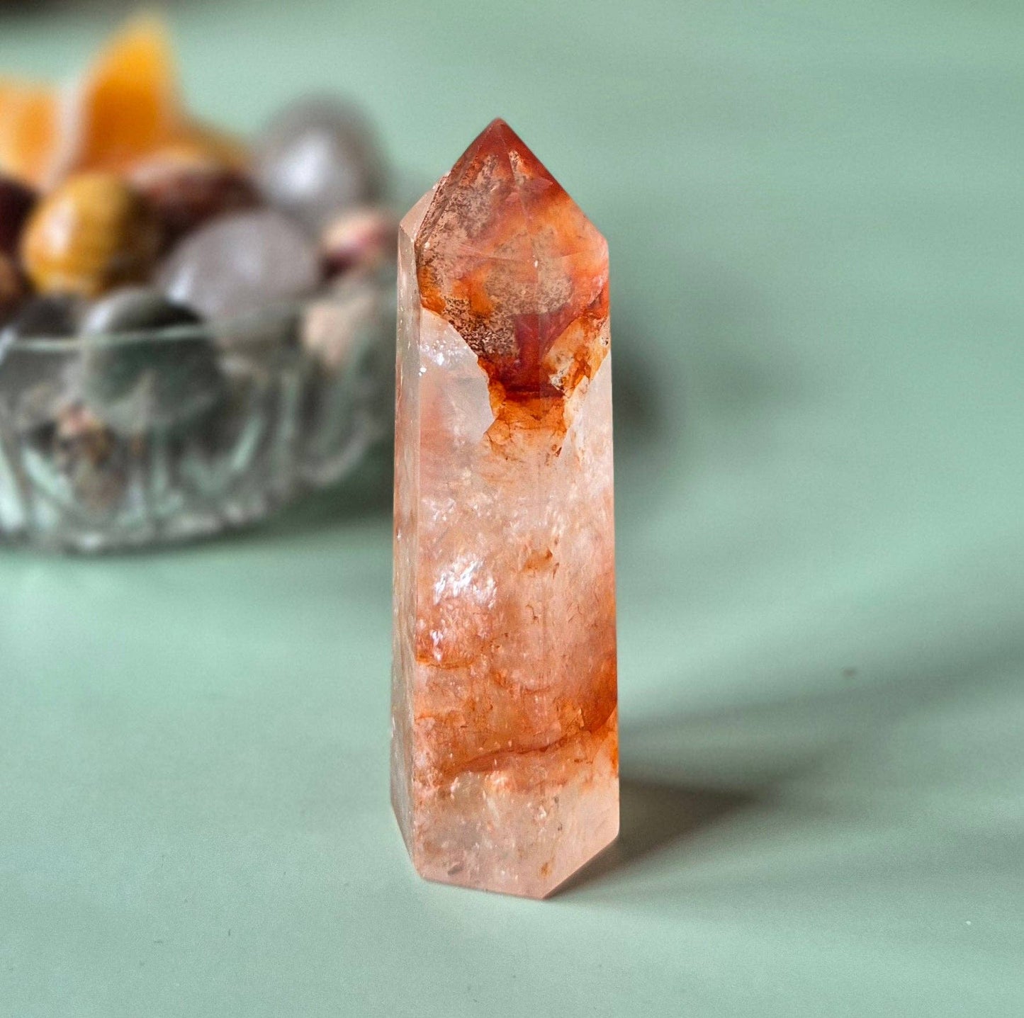 Eldkvarts Torn Inre Styrka, Fokus & Emotionell Läkning