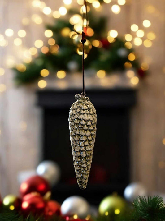 Kotte grön silverskimmer liten