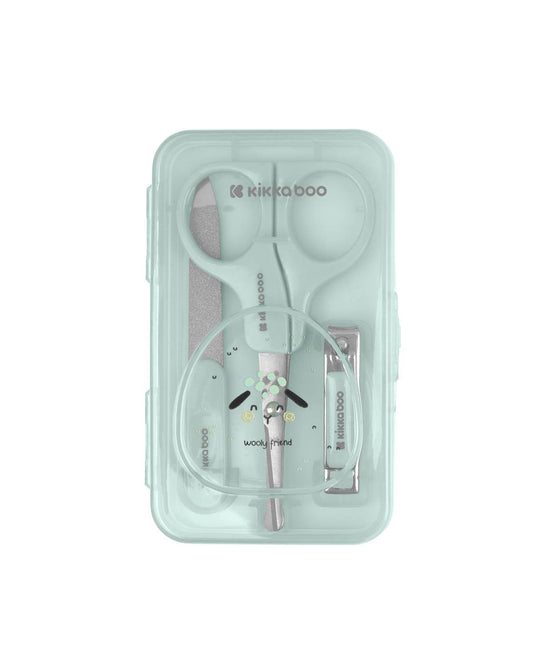 Manikyrset Sovande Blå