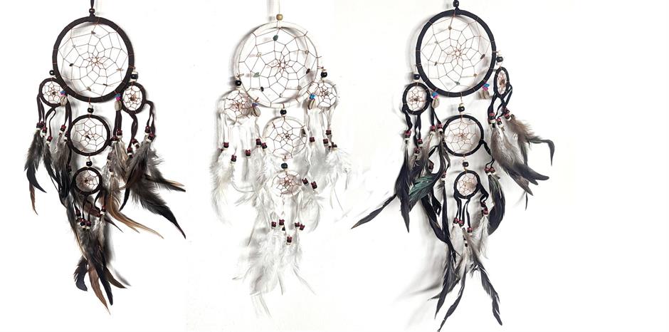 Drömfångare - 5 ringar 11cm