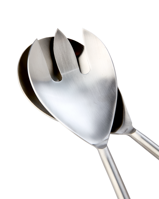 Nico Salladsbestick Natur/Silverfärgad