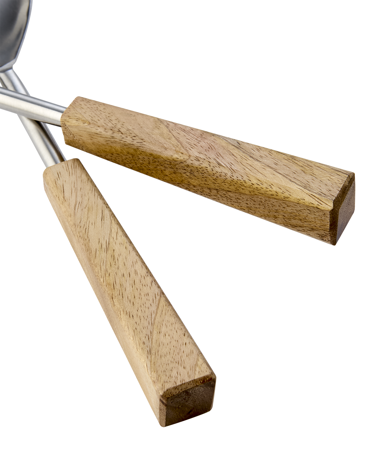 Nico Salladsbestick Natur/Silverfärgad