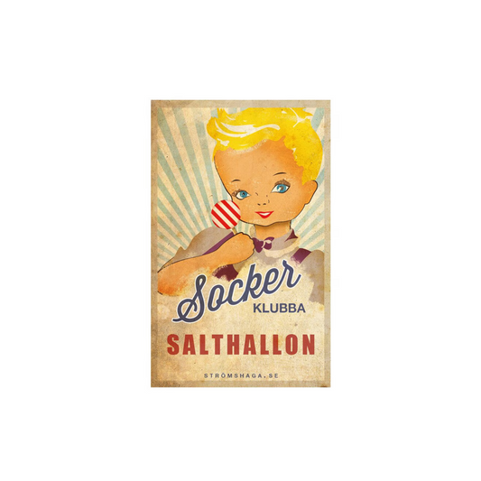 Sockerklubba Saltlakrits/Hallon