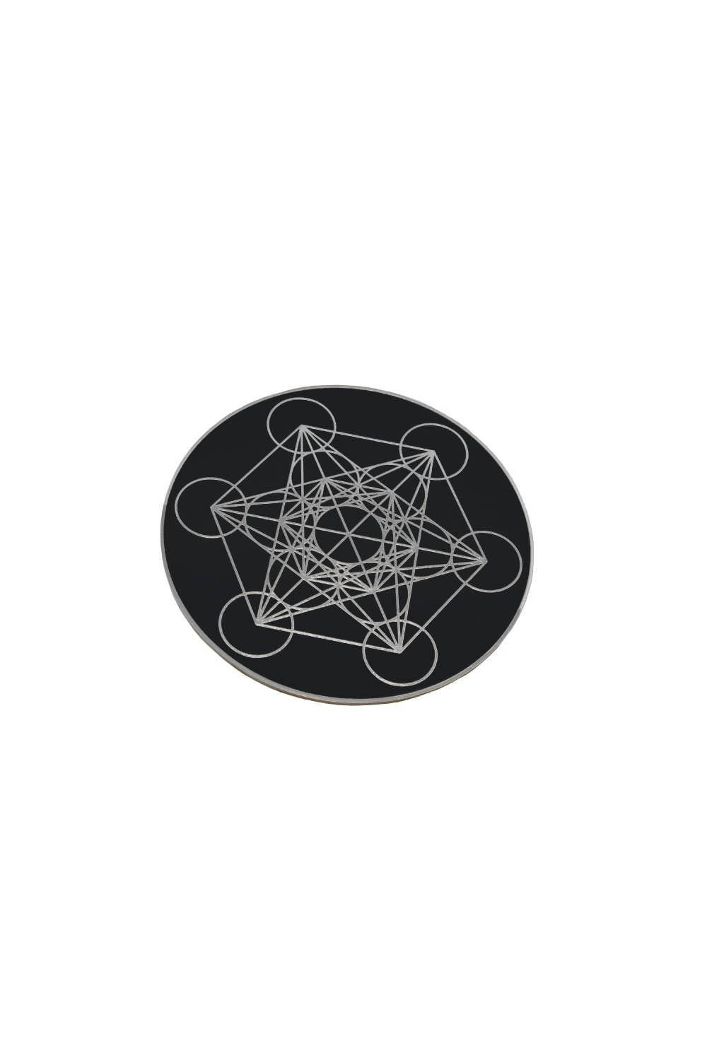 Aplicum × Yoga Junkies, Crystal Grid Metatrons Kub