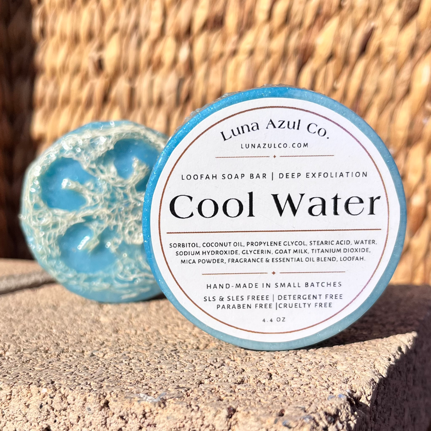 Loofah Cool Water Getmjölk Tvålbar