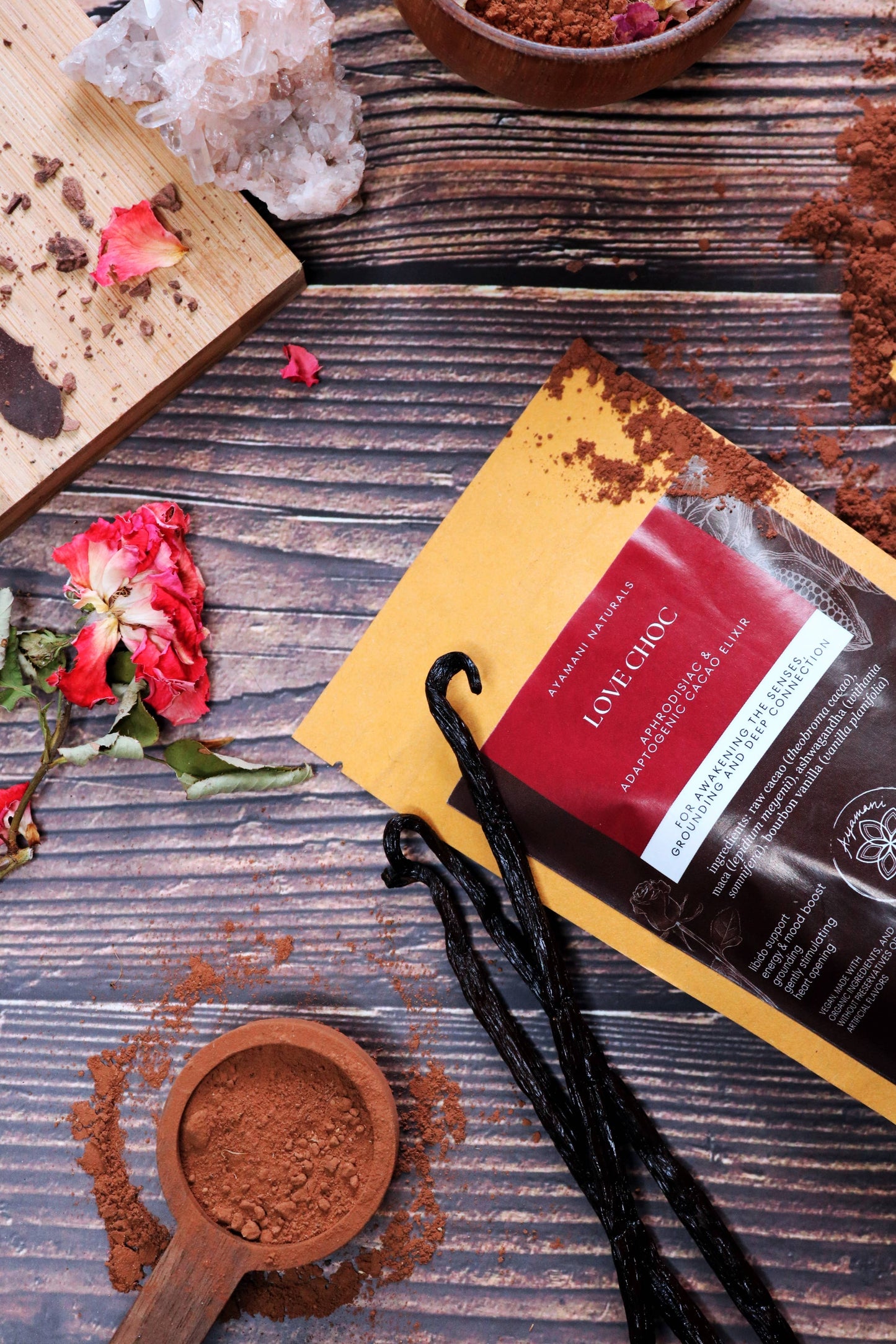 Love Choc - Afrodisiakum varm chokladblandning med rå kakao & adaptogener