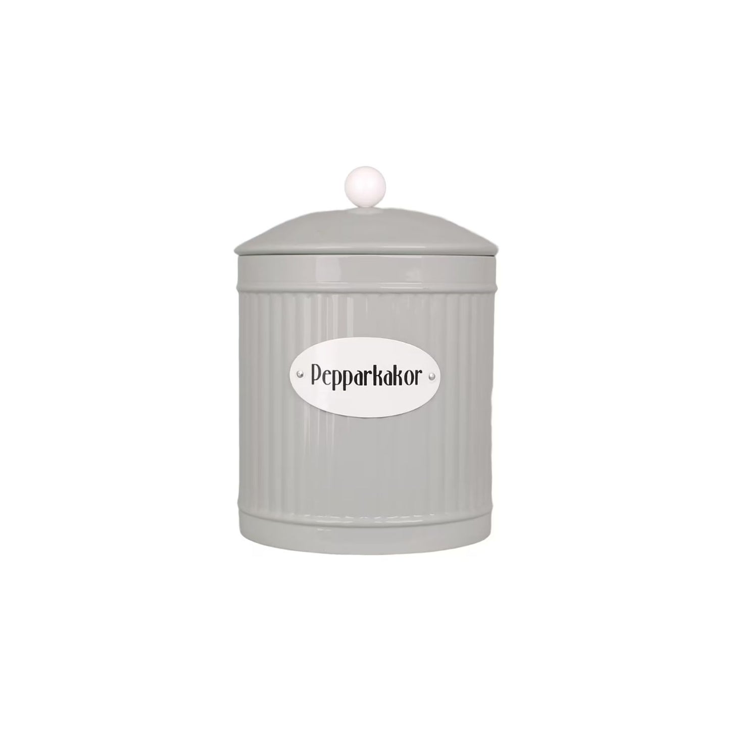 Plåtburk Hugo Pepparkakor Beige