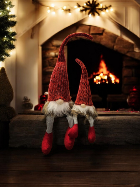 Sittande Tomte liten