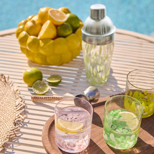 Cocktail Shaker, Klar/grön