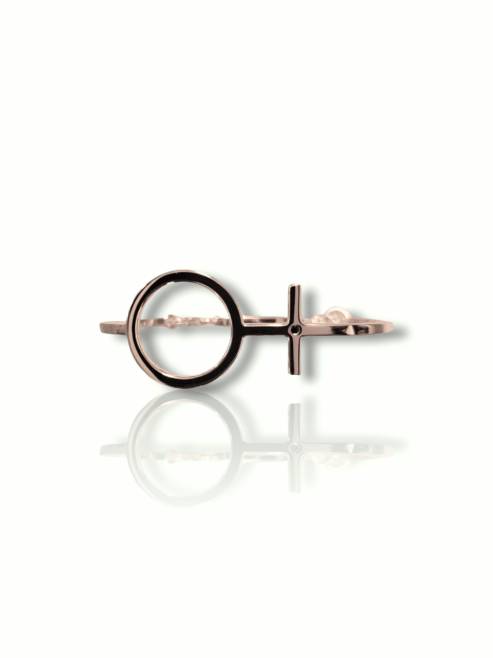 She Armband Roséguld