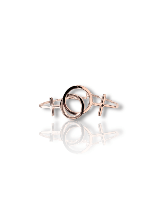 She Sisterhood Armband Roséguld