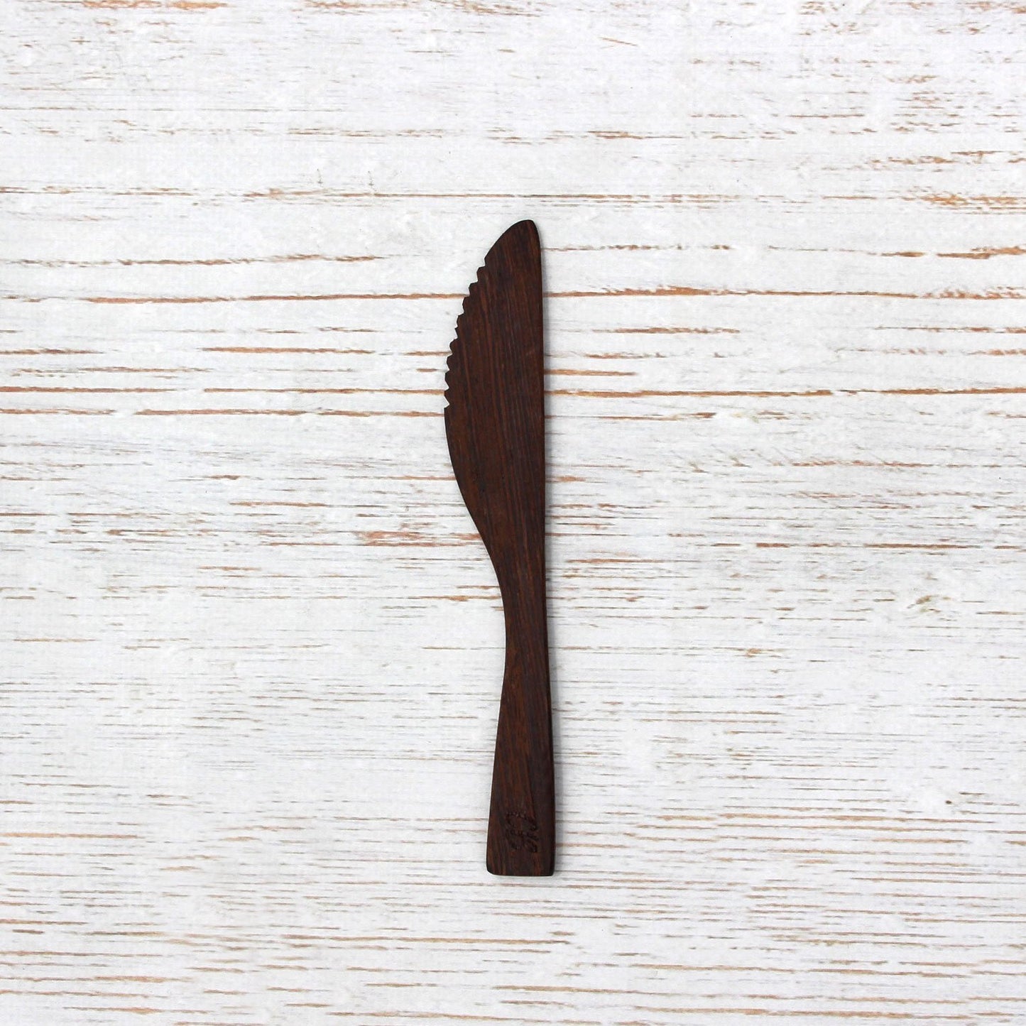 Trä Kokosplam Buddah Kniv