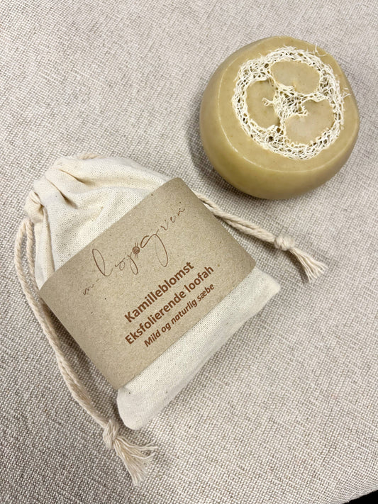 Loofah Tvålbar Kamomillblomma