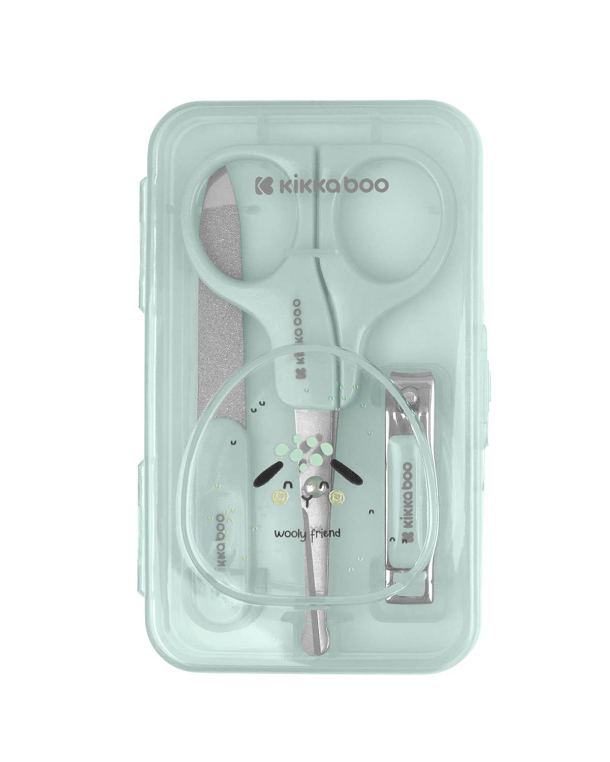 Manikyrset Sovande Blå