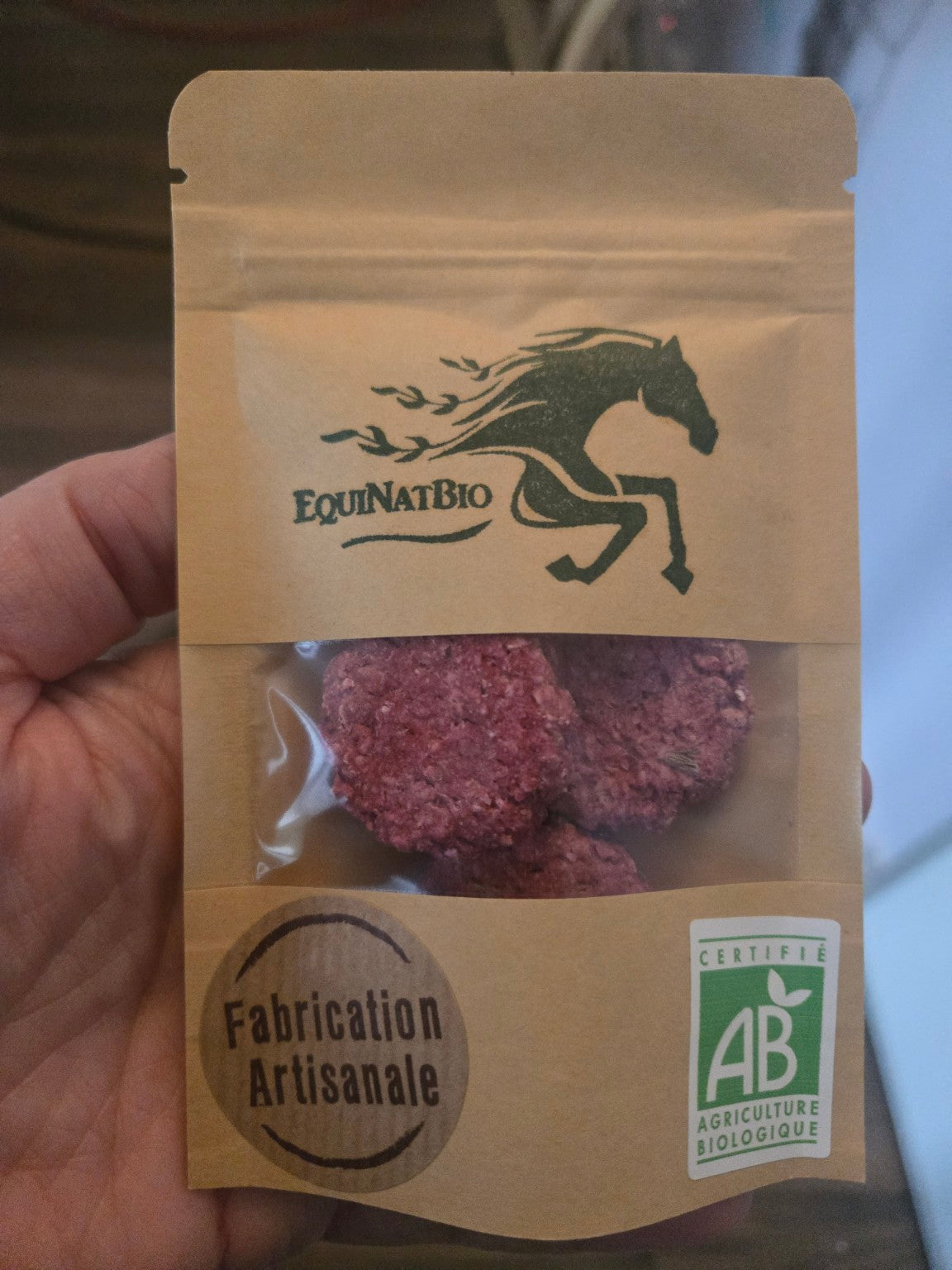Ekologiskt hästgodis Lugn Lavendel/Rödbeta