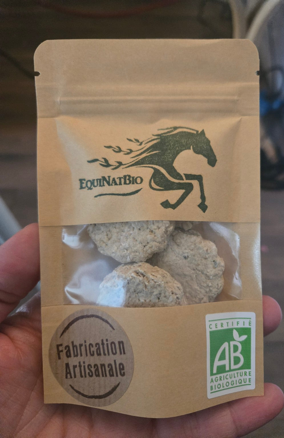 Ekologiskt hästgodis Viktkontroll