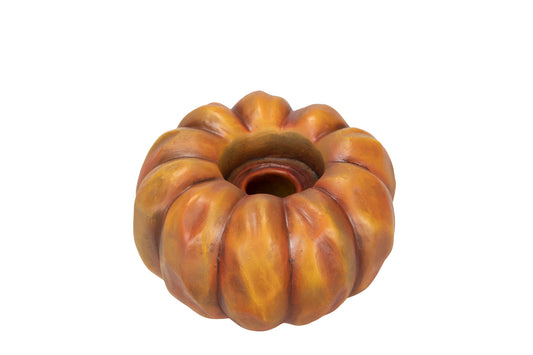 Ljuslykta Pumpa liten orange