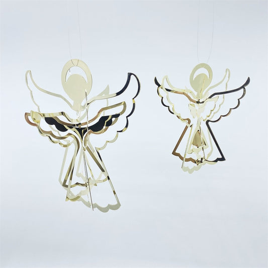 Metall ängel 3D