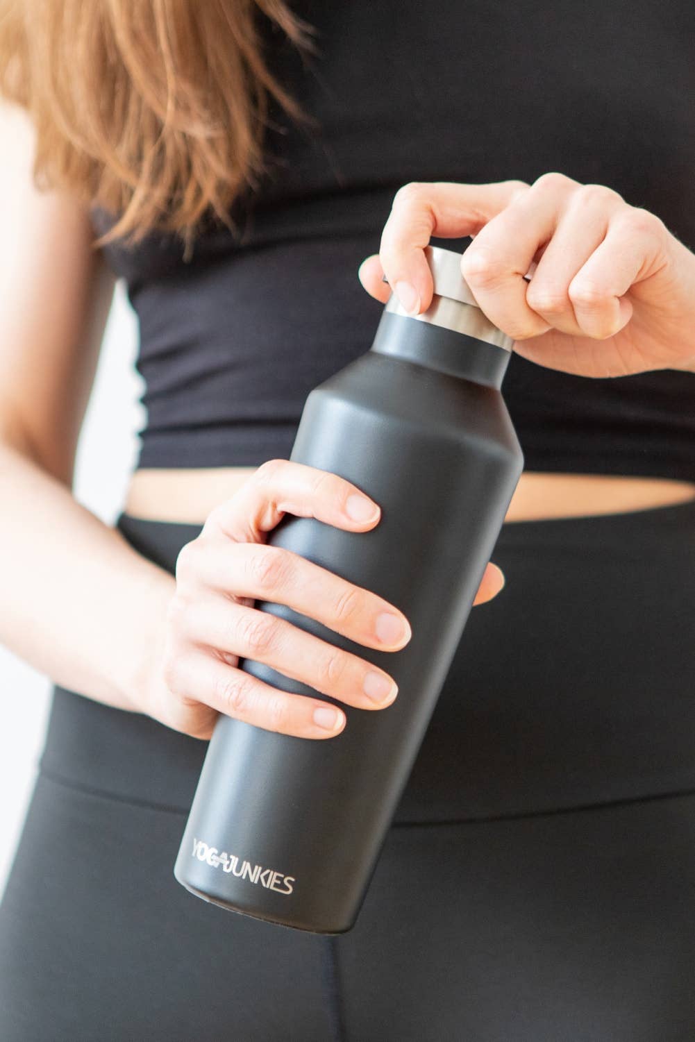 Midnatt Vattenflaska med sportlock 500 ml