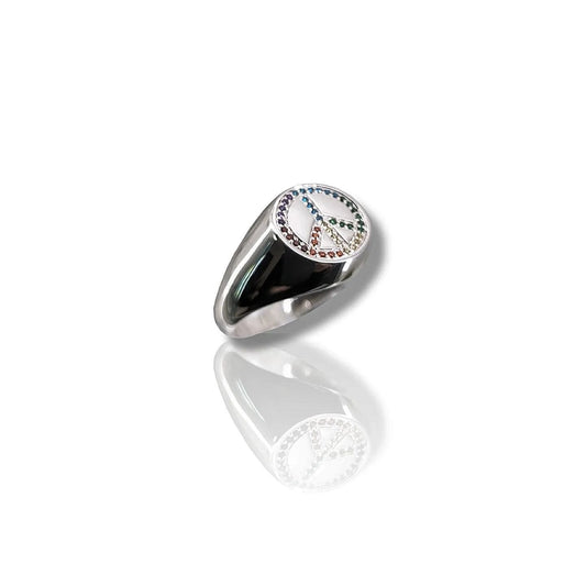 Peace & Love Ring