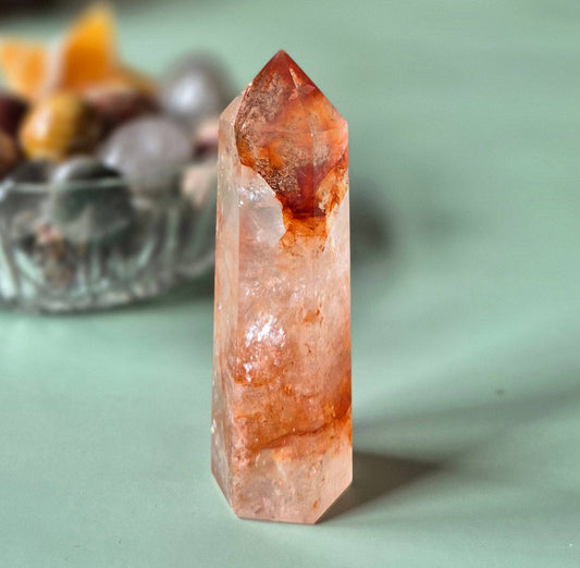 Eldkvarts Torn Inre Styrka, Fokus & Emotionell Läkning