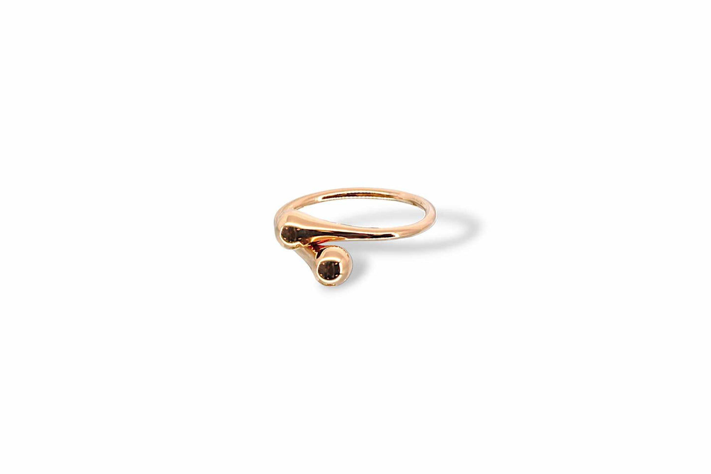 Droppen Mini Ring 18K Roséguld