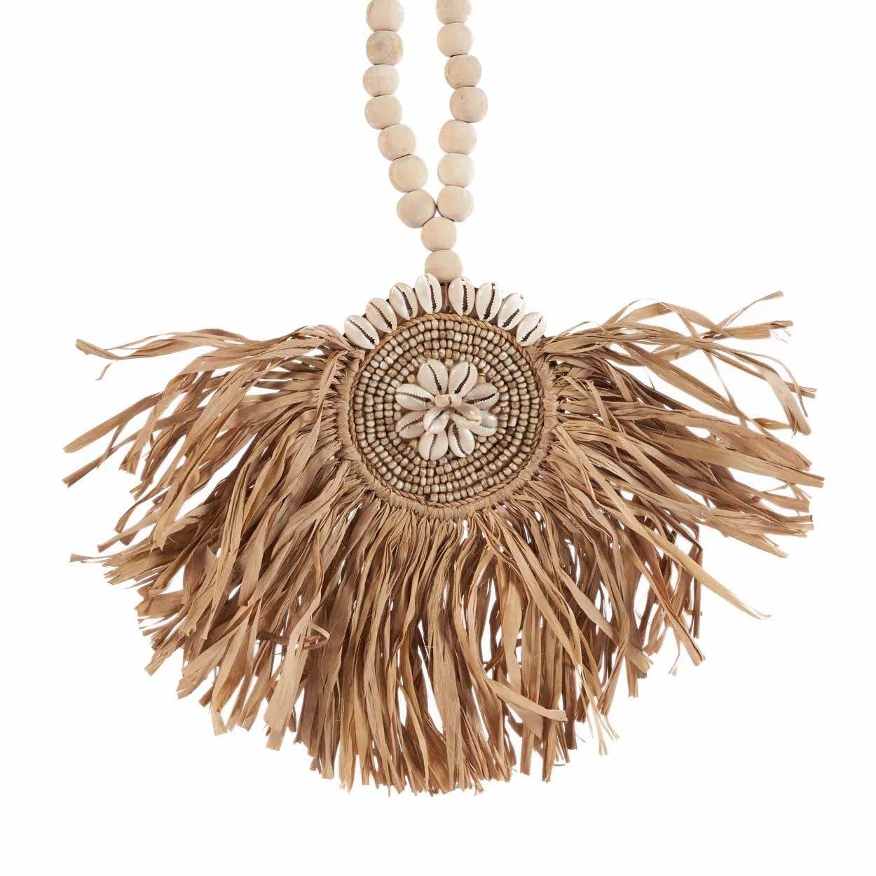 Raffia Tajoe Tofs - Naturlig