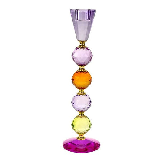 Crystalline Ljusstake i glas Multi