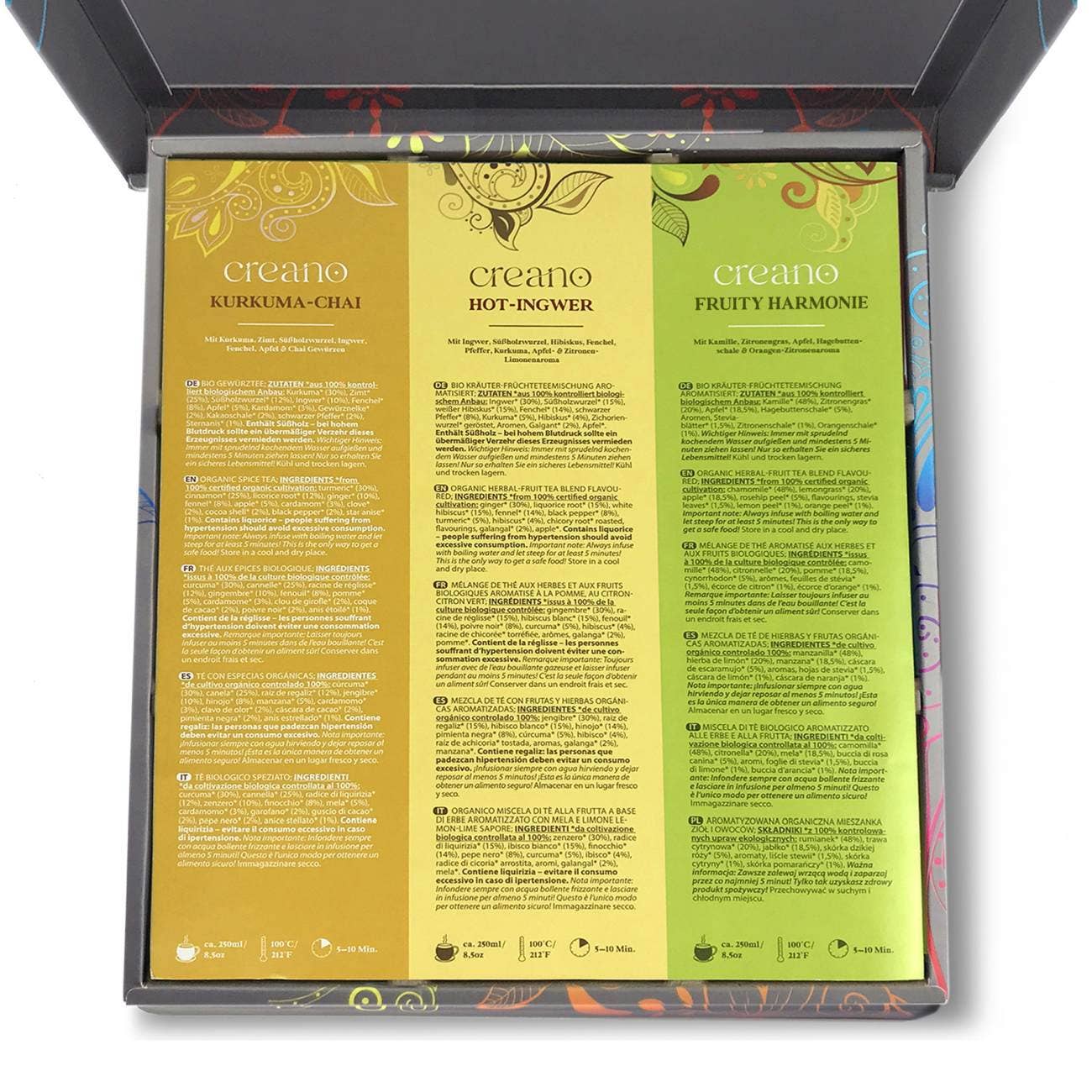 Ekologiskt örtte - 27er mix presentförpackning