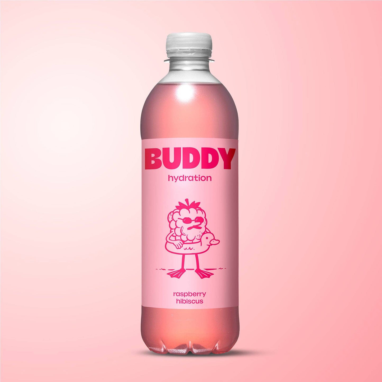 BUDDY Hydration Elektrolytdryck Hallon & Hibiskus | 3-pack