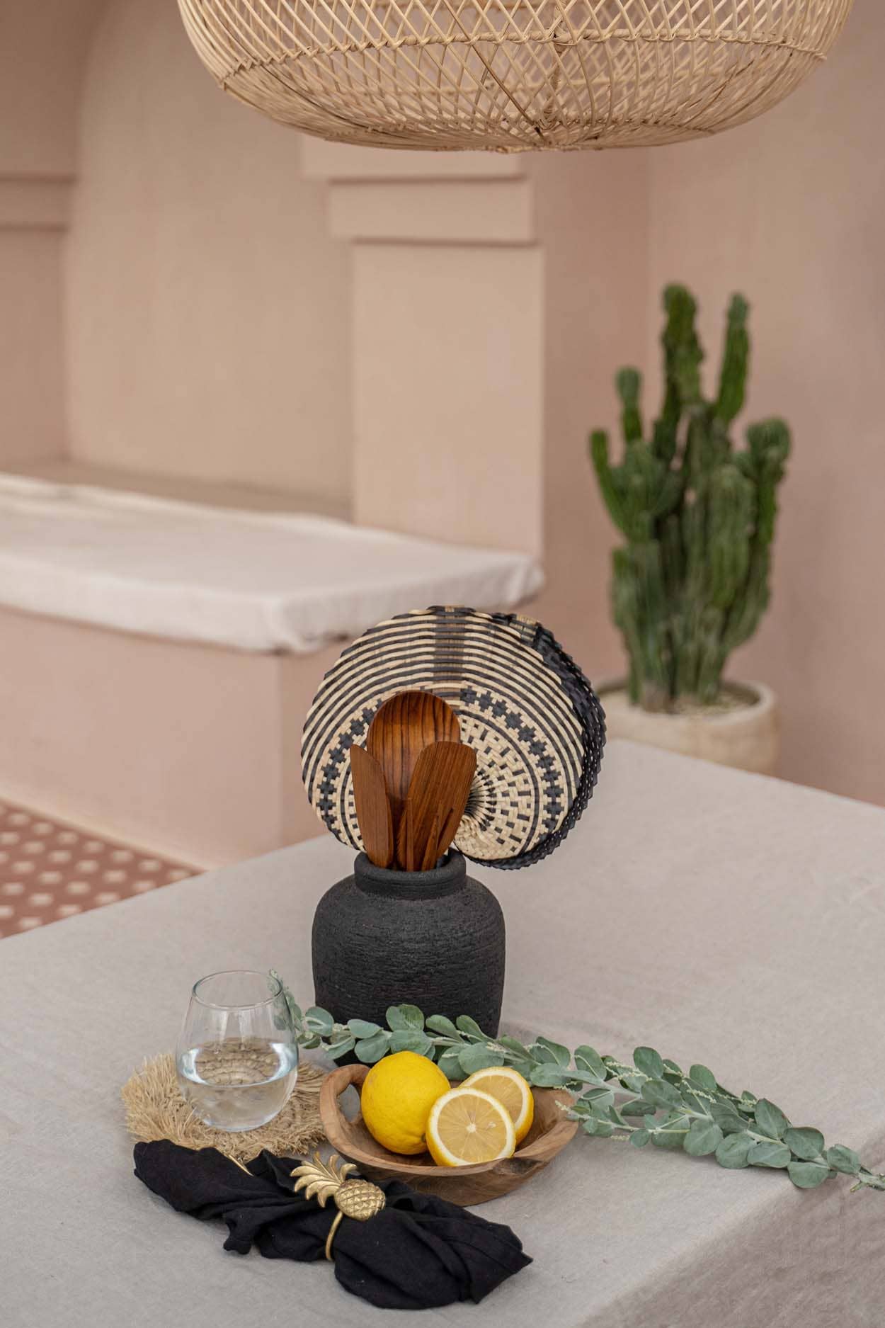 Den Peaky Vase - Svart - S