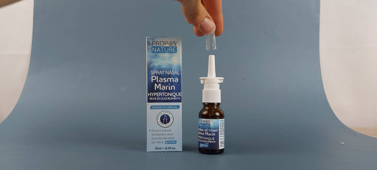 Hypertonisk Havsplasma Näspray vårda näsans slemhinnor