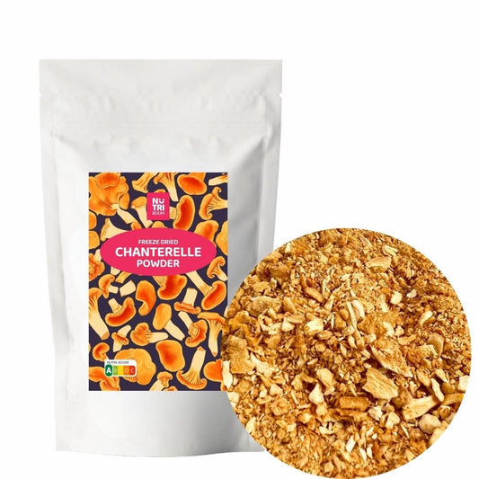 Frystorkat kantarellpulver