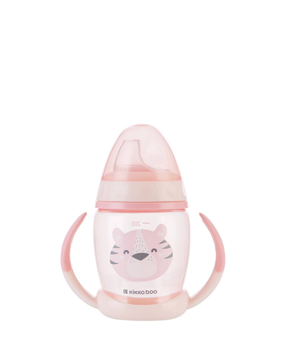 PP-mugg med silikontut 200 ml Rosa