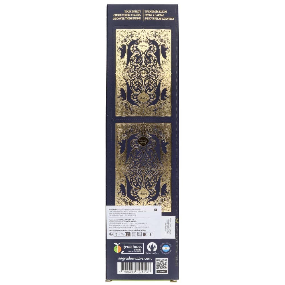 Rökelse Tarot de Marseille Musk och Olibanum Heliga Moder