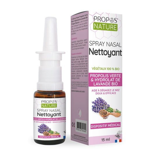 Propolis & Lavendel Ekologisk Nässpray Lugnar Torr & irriterad näsa