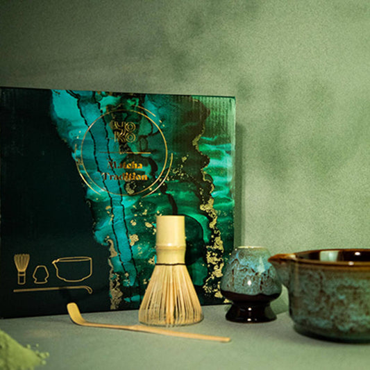 Presentförpackning Traditionellt Matcha-set