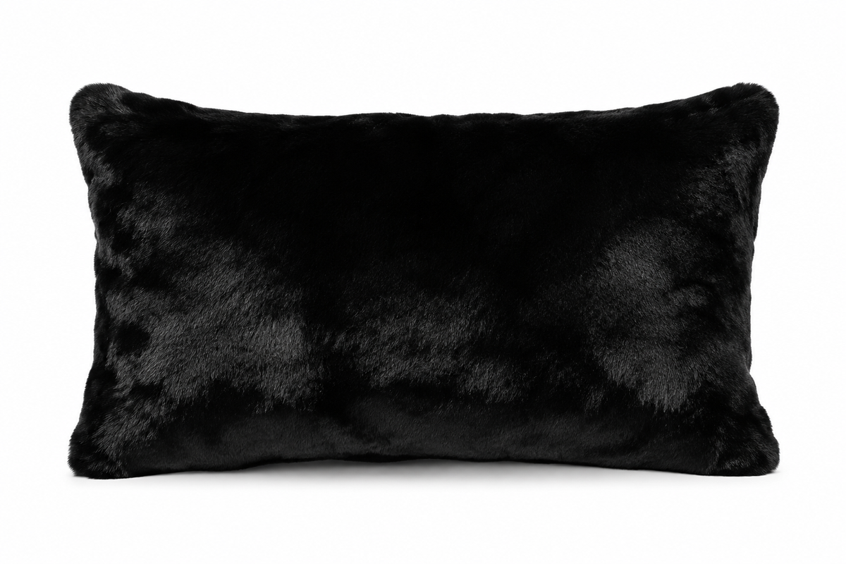 Alaska Kuddfodral Svart  40 × 60 cm
