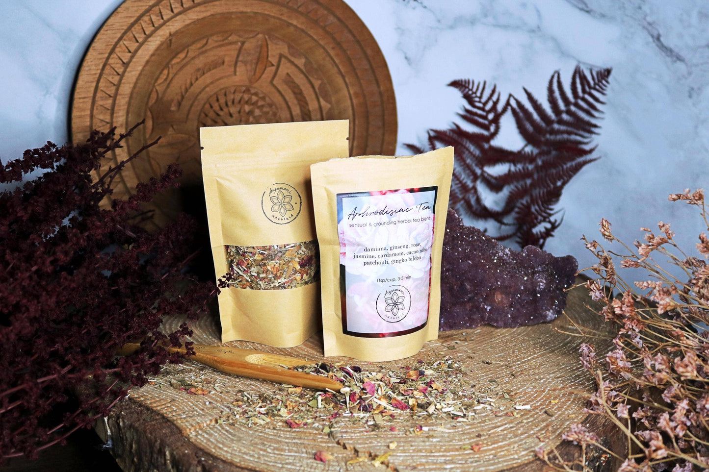 Aphrodisiakum Te - Kärleksfull örtblandning